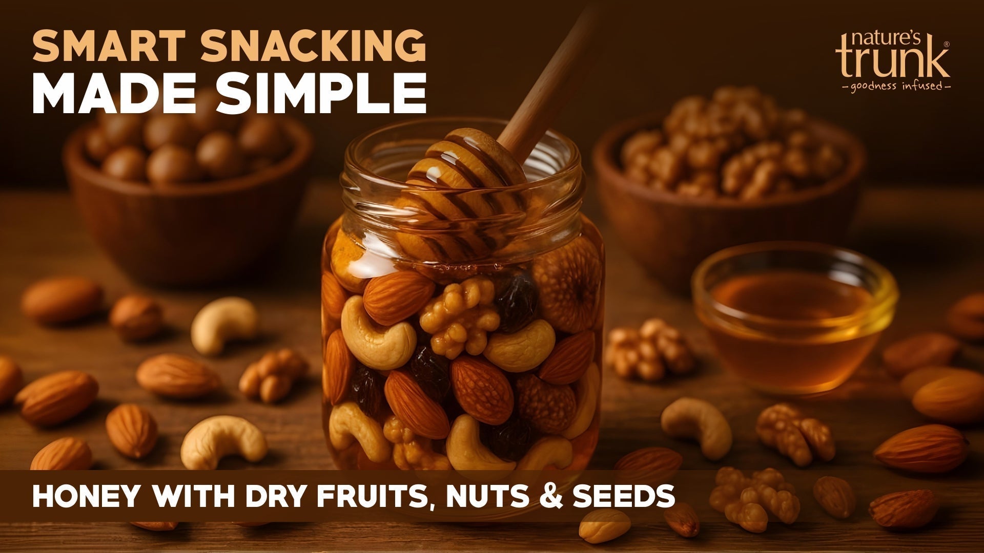 Smart Snacking: What makes ‘Dry fruits, Nuts & Seeds in Honey’ so beneficial?