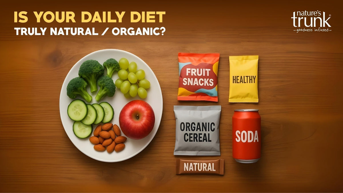Is Your Daily Diet Truly Natural/Organic?  7 Hidden Chemicals in “Healthy” Foods