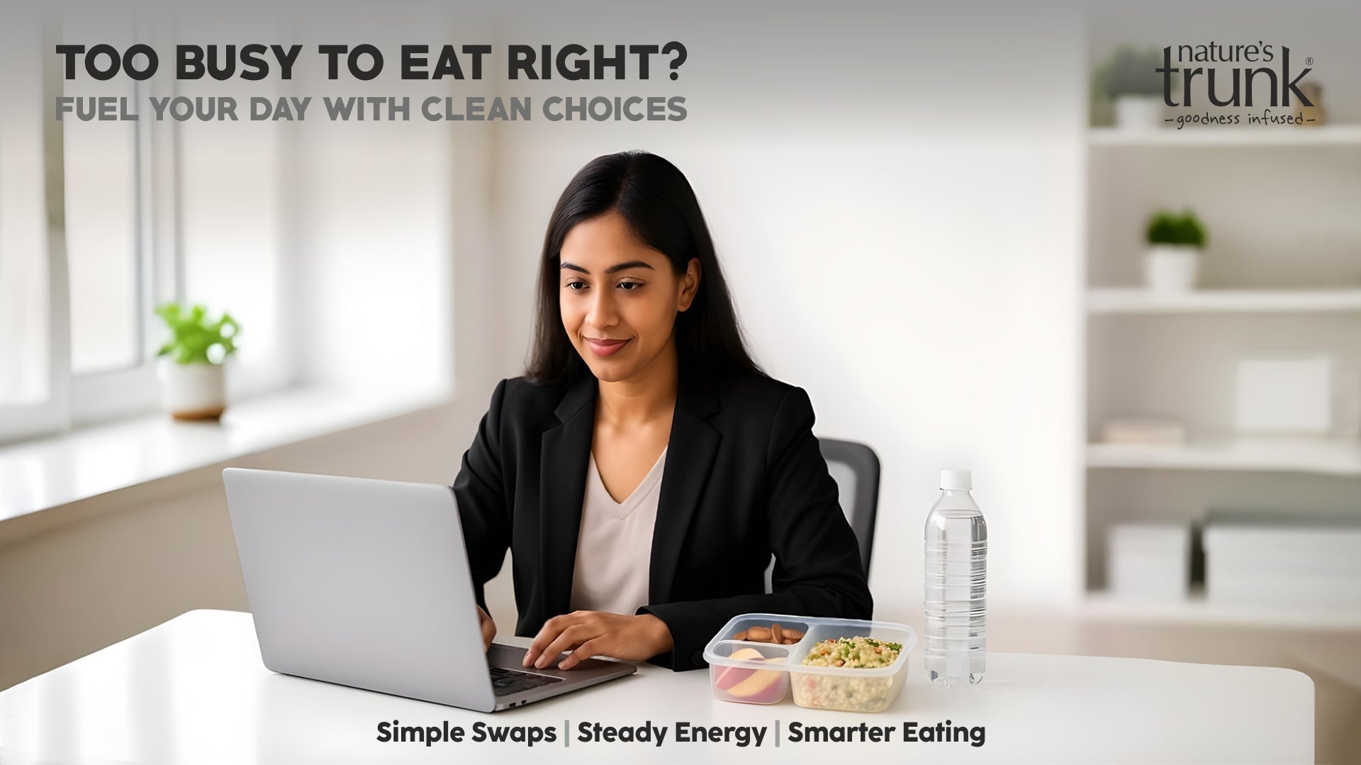 Eating Clean Works Clean Eating Tips: Quick Food Swaps for Busy Lifestyles – Nature's Trunk