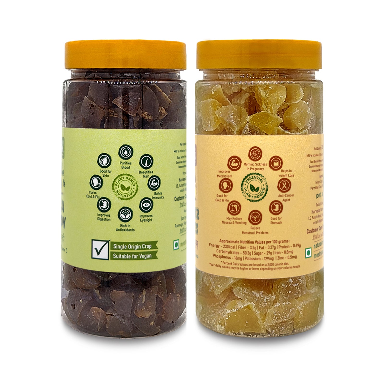 Premium Amla Candy and Ginger Cubes Combo from Nature's Trunk with natural ingredients. Order Amla Candy and Ginger Cubes Combo for digestion, immunity, and wellness.